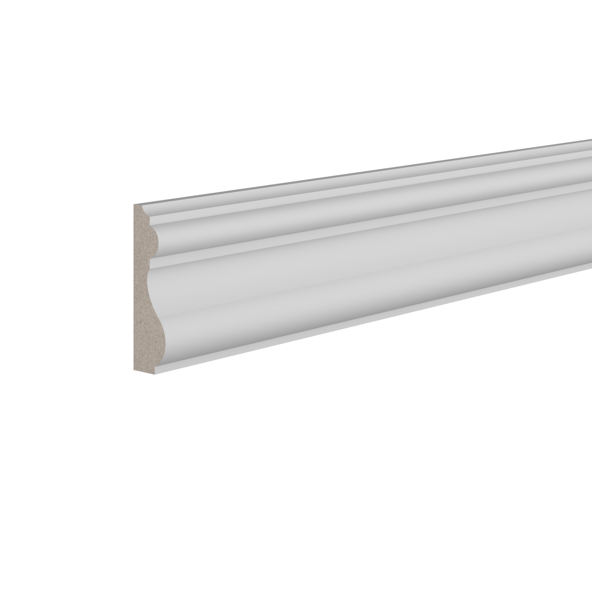 Молдинг Ultrawood White U 0009 p 2000×55×15