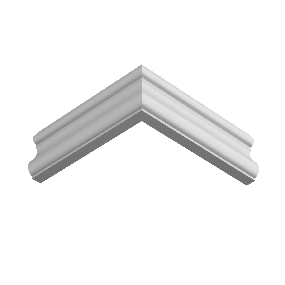 Молдинг Ultrawood White U 0009 p 2000×55×15