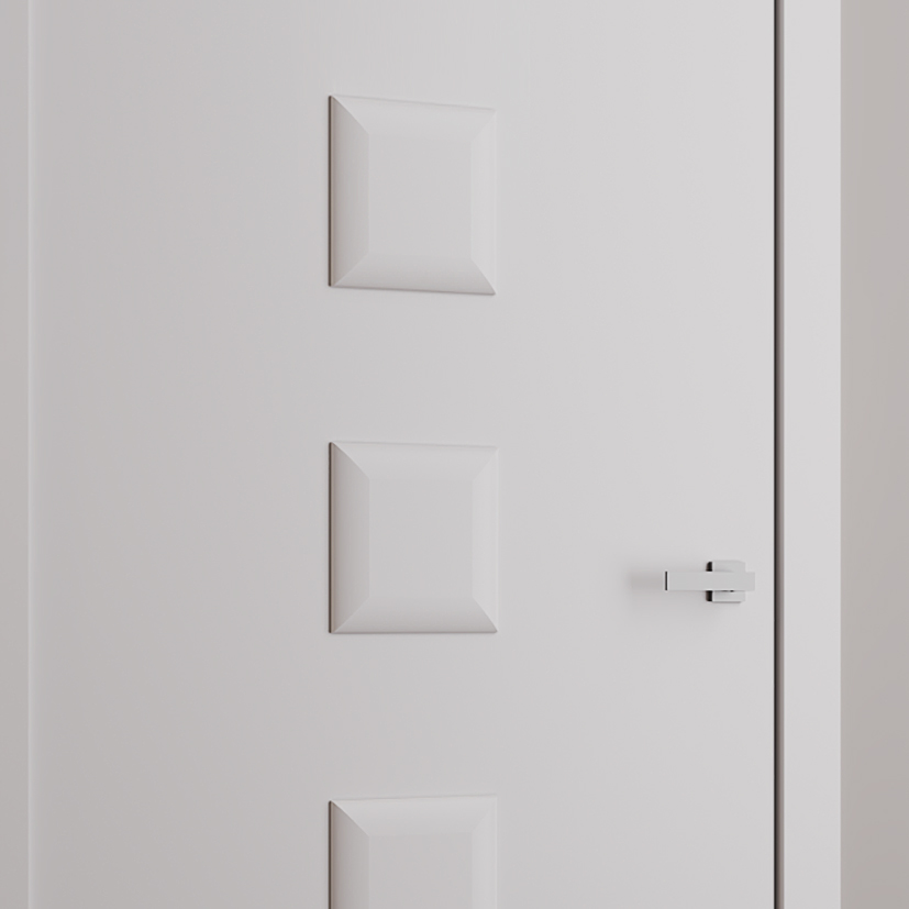 Стеновая панель под покраску Ultrawood UW 010 200×200×16 фото в интерьере