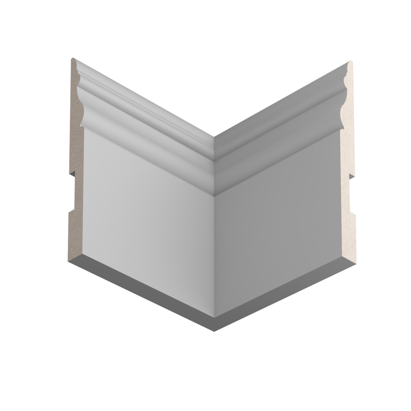 Плинтус под покраску Ultrawood Base 5272 i 2000×160×15 Плинтус под покраску Ultrawood Base 5272 i 2000×160×15