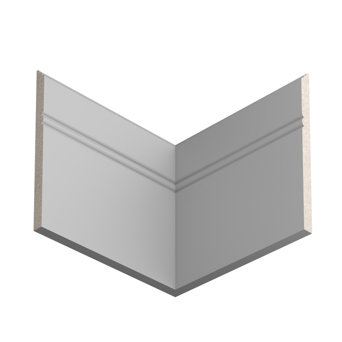 Плинтус под покраску Ultrawood Base 5381 i 2000×150×10