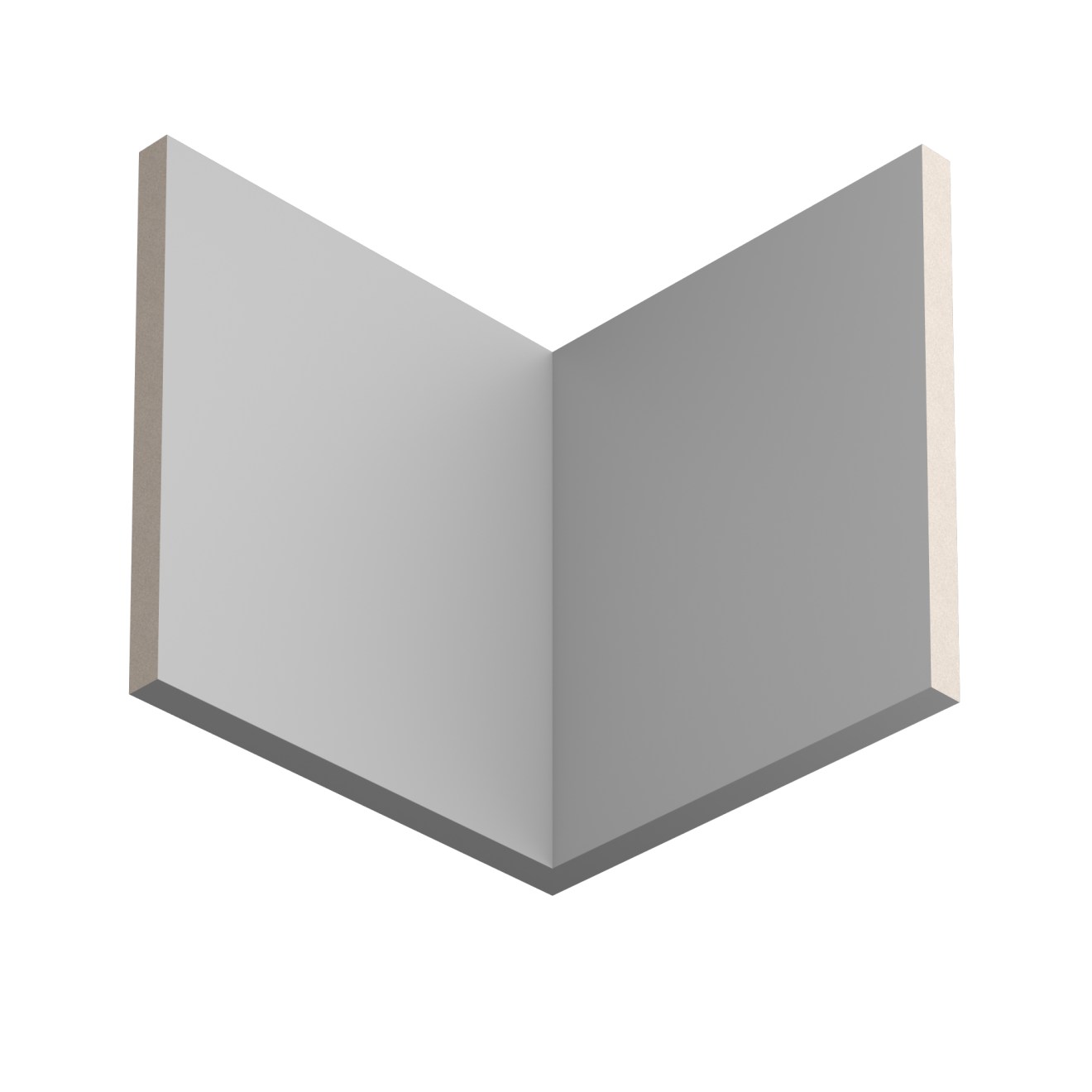 Молдинг ЛДФ под покраску Ultrawood BO 1712 2440×170×12