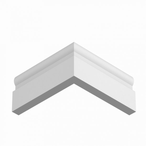 Плинтус под покраску Ultrawood Base 010 2440×127×25