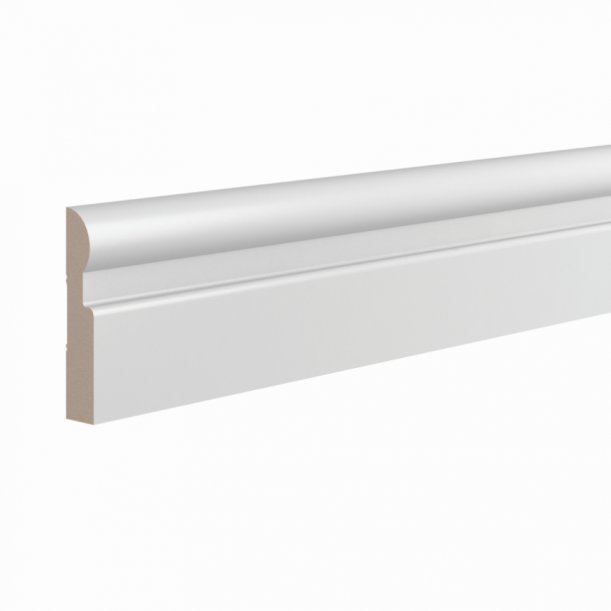 Плинтус под покраску Ultrawood Base 010 2440×127×25