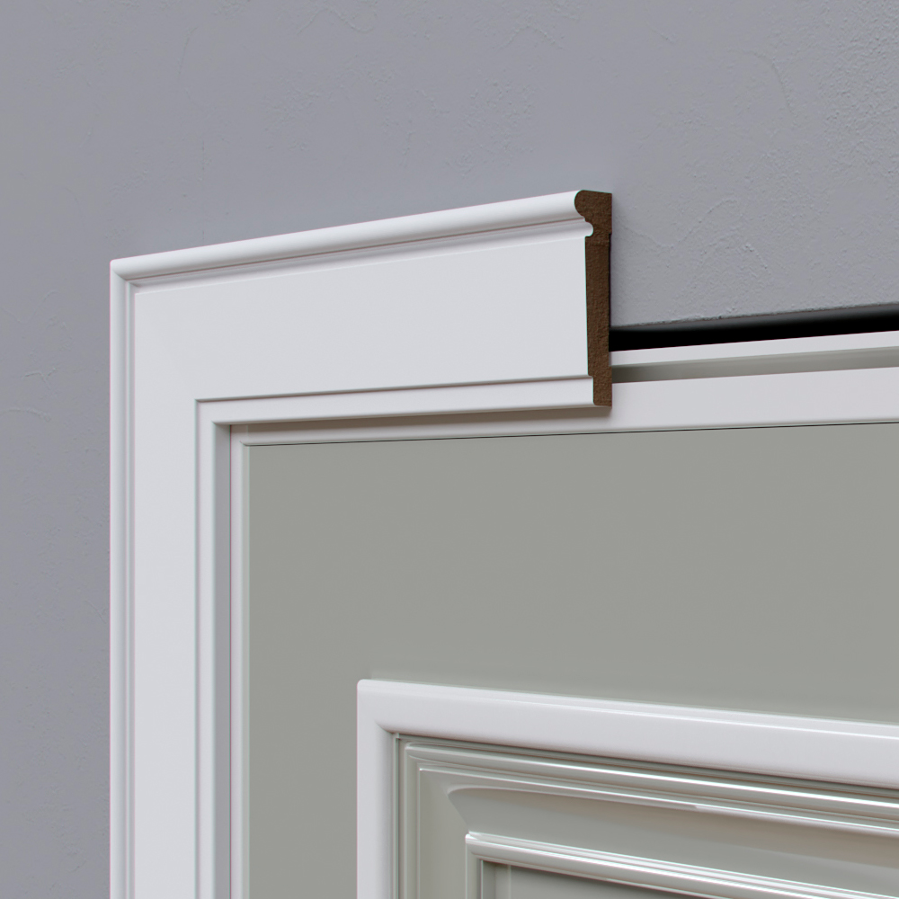 Молдинг МДФ под покраску Madest Decor N 5108018 2400×80×18