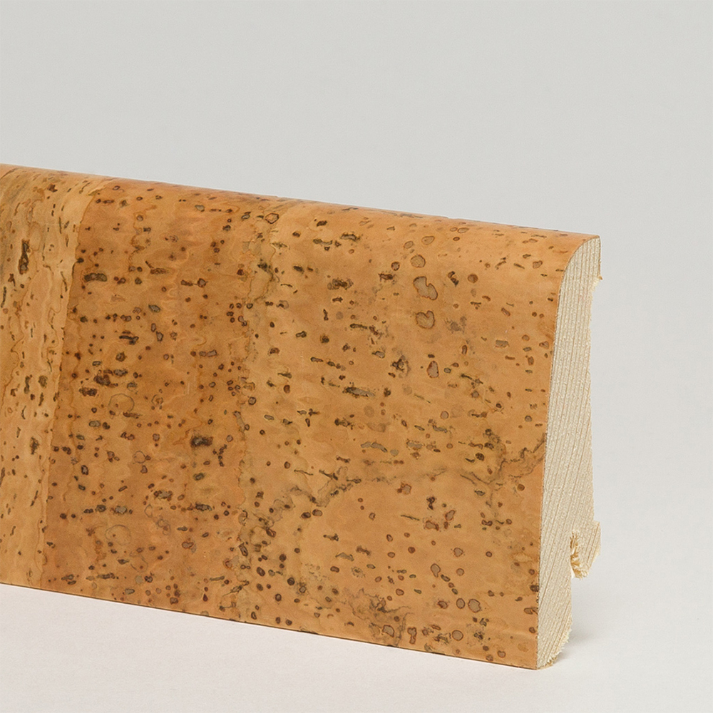 Плинтус деревянный Pedross пробка рустик 2500×58×20