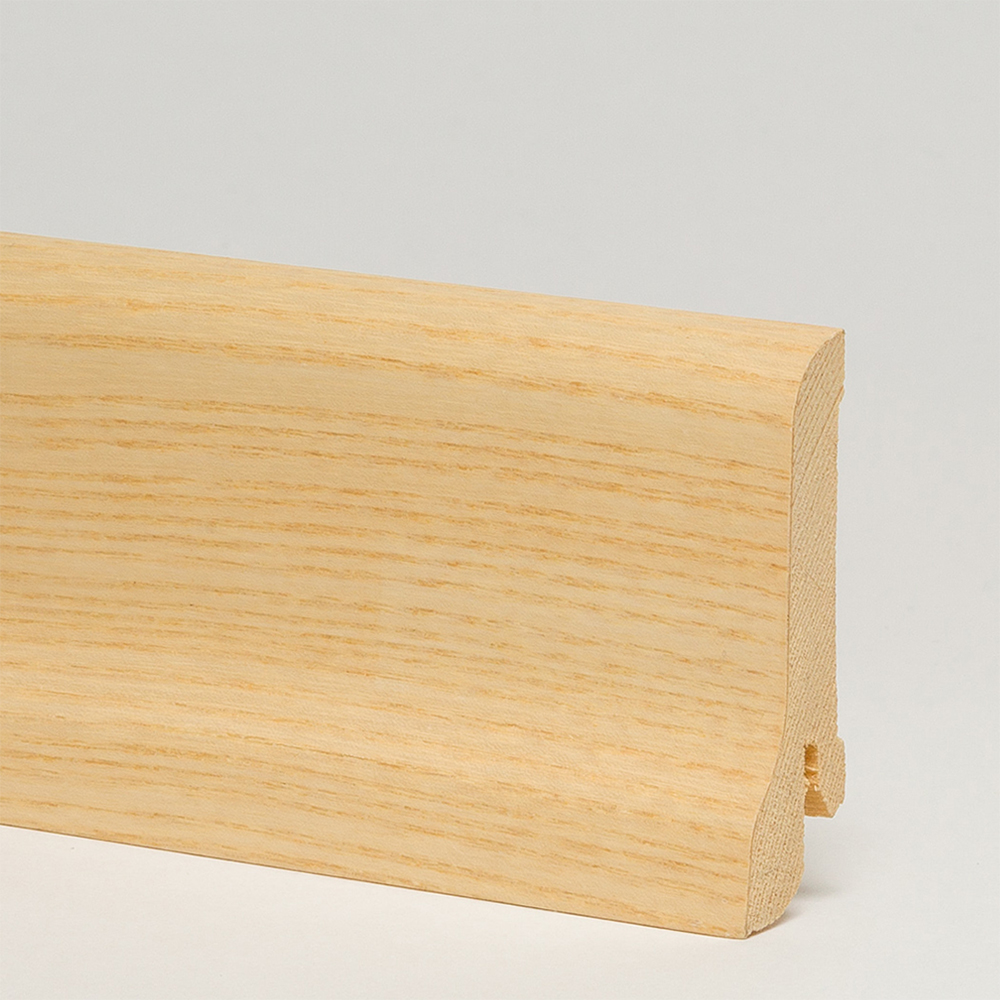 Плинтус деревянный Pedross ясень 2500×60×22