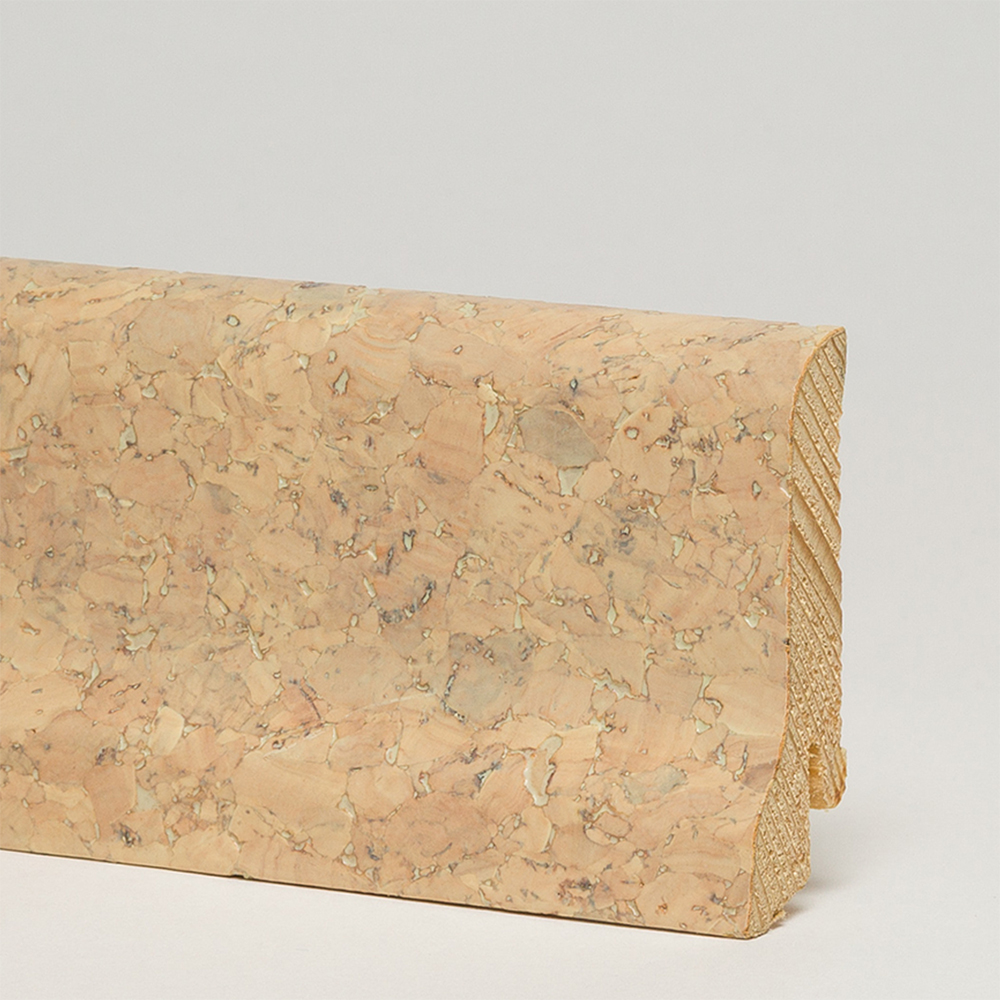 Плинтус деревянный Pedross пробка кремовая 2500×60×22