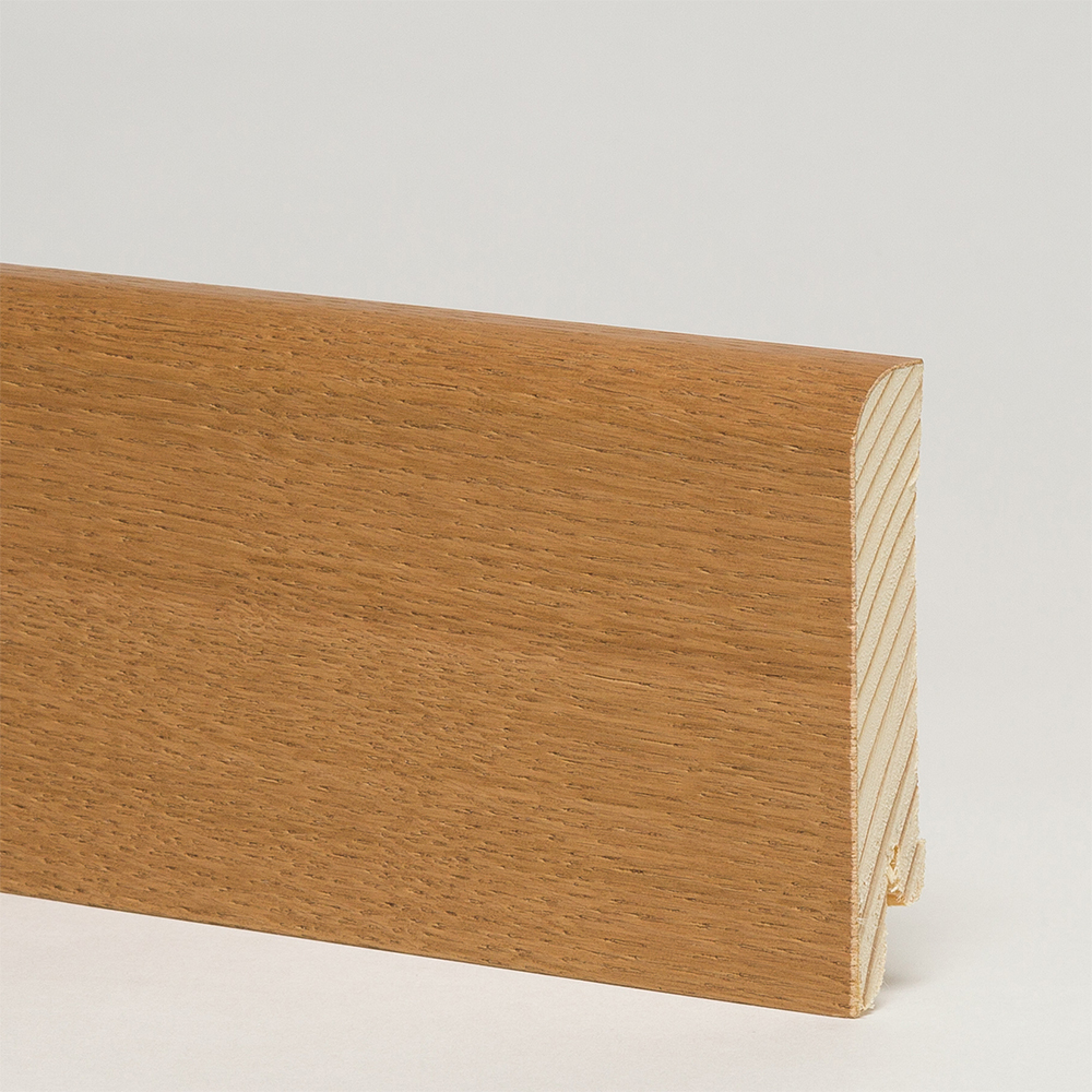 Плинтус деревянный Pedross дуб Коньяк 2500×70×15