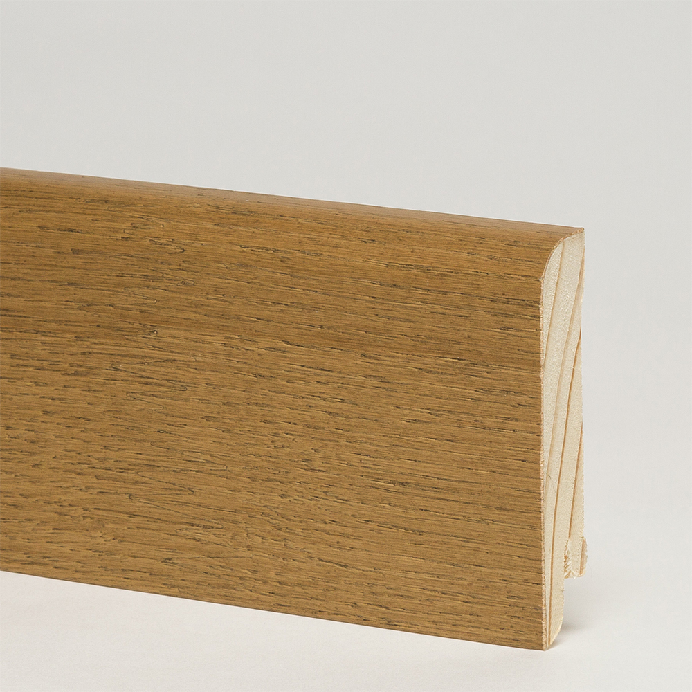 Плинтус деревянный Pedross дуб Коричневый 2500×70×15