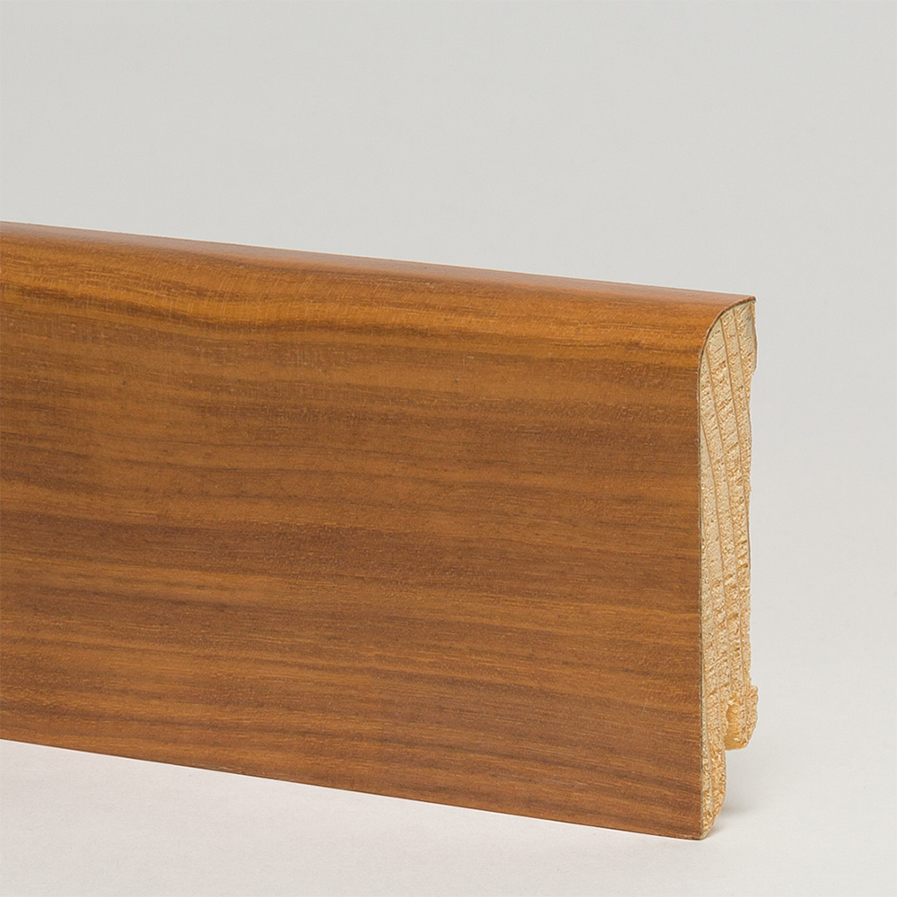 Плинтус деревянный Pedross орех тёмный 2500×70×15