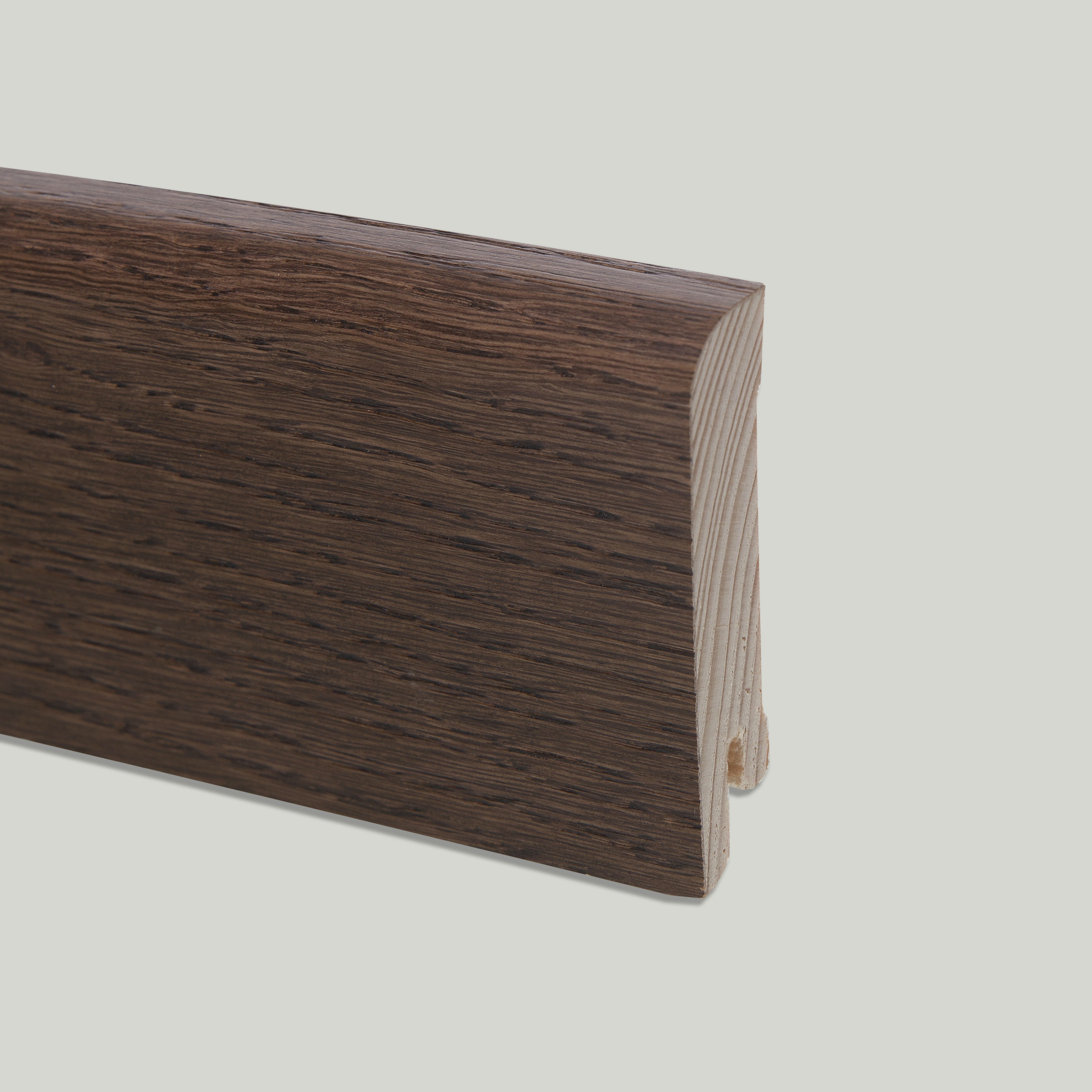 Плинтус деревянный Pedross дуб Ассам 2500×80×18