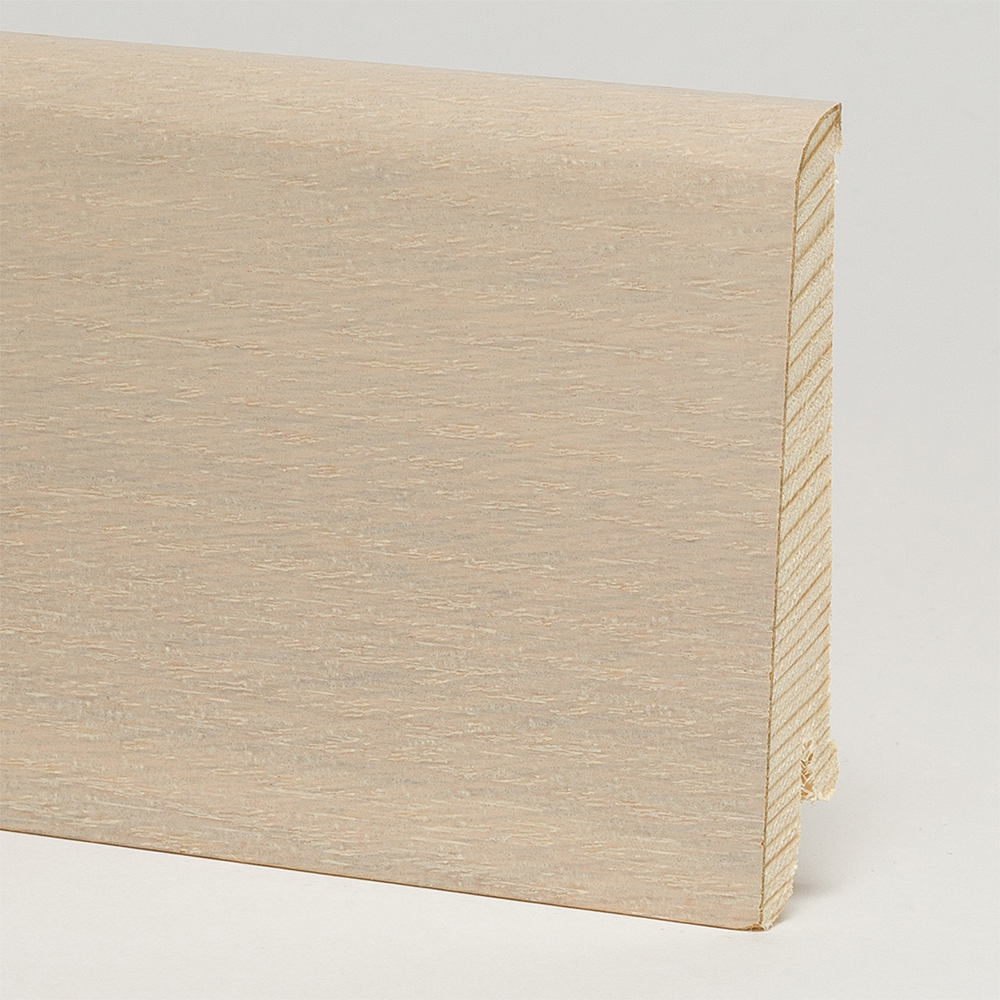 Плинтус деревянный Pedross дуб Арктика 2500×80×16