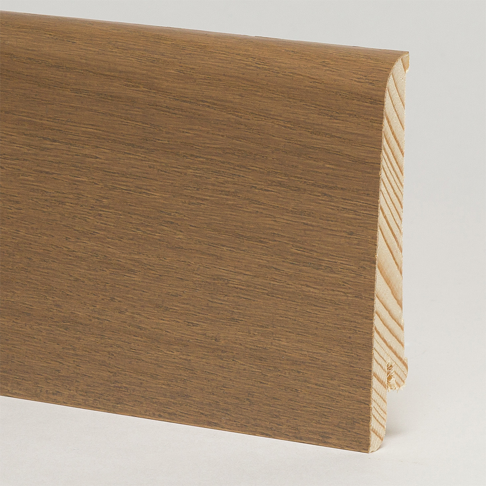 Плинтус деревянный Pedross дуб Плантагенет 2500×80×16