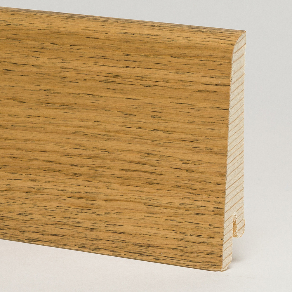 Плинтус деревянный Pedross дуб Презенс 2500×80×16