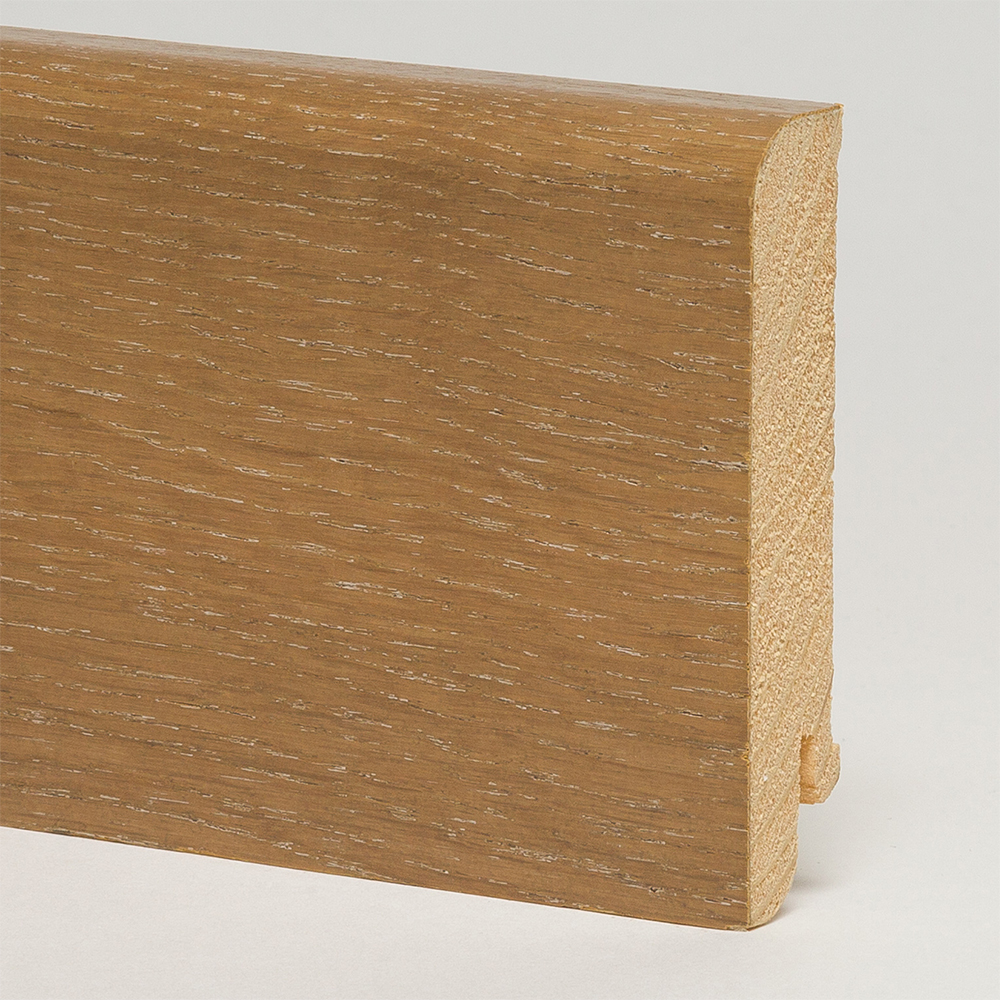 Плинтус деревянный Pedross дуб Чиспик 2500×80×18