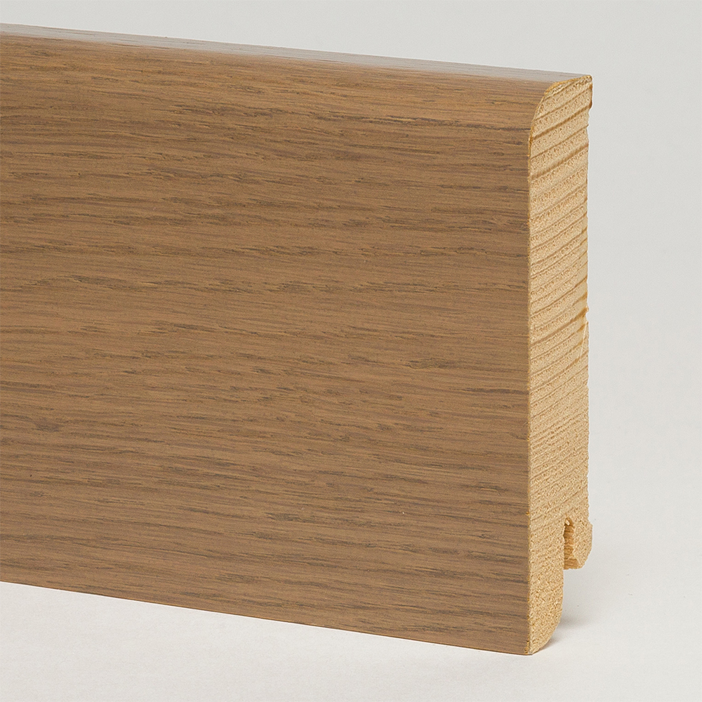 Плинтус деревянный Pedross дуб Плантагенет 2500×80×18