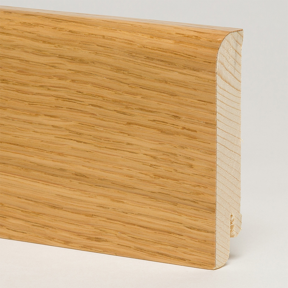 Плинтус деревянный Pedross дуб 2500×80×18