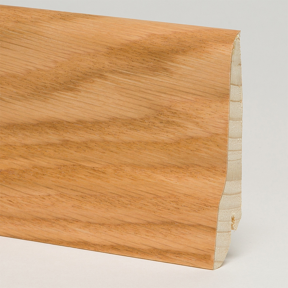 Плинтус деревянный Pedross дуб красный 2500×80×20