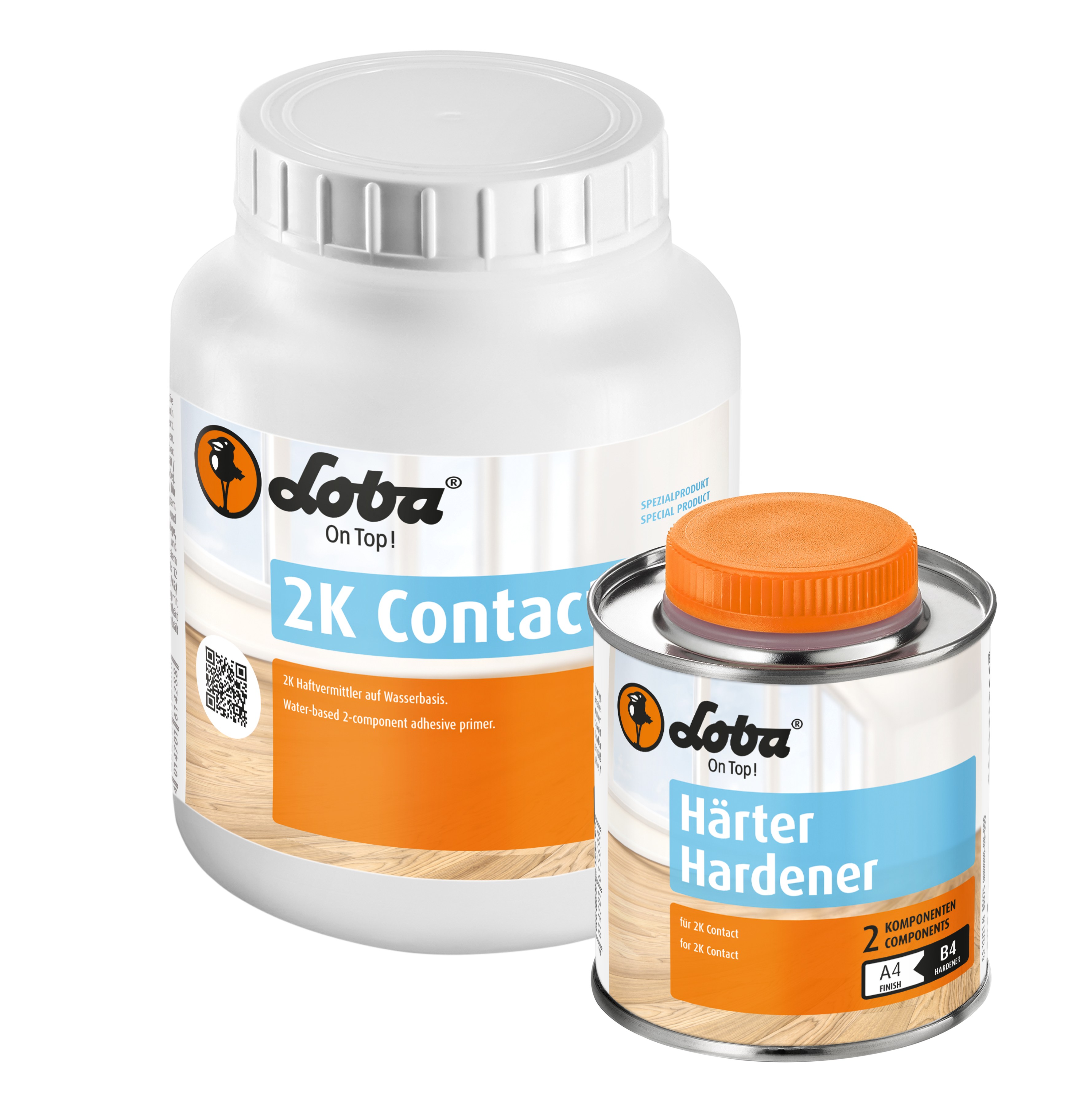 Грунтовка для паркета на водной основе Loba 2K Contact 0,75 л