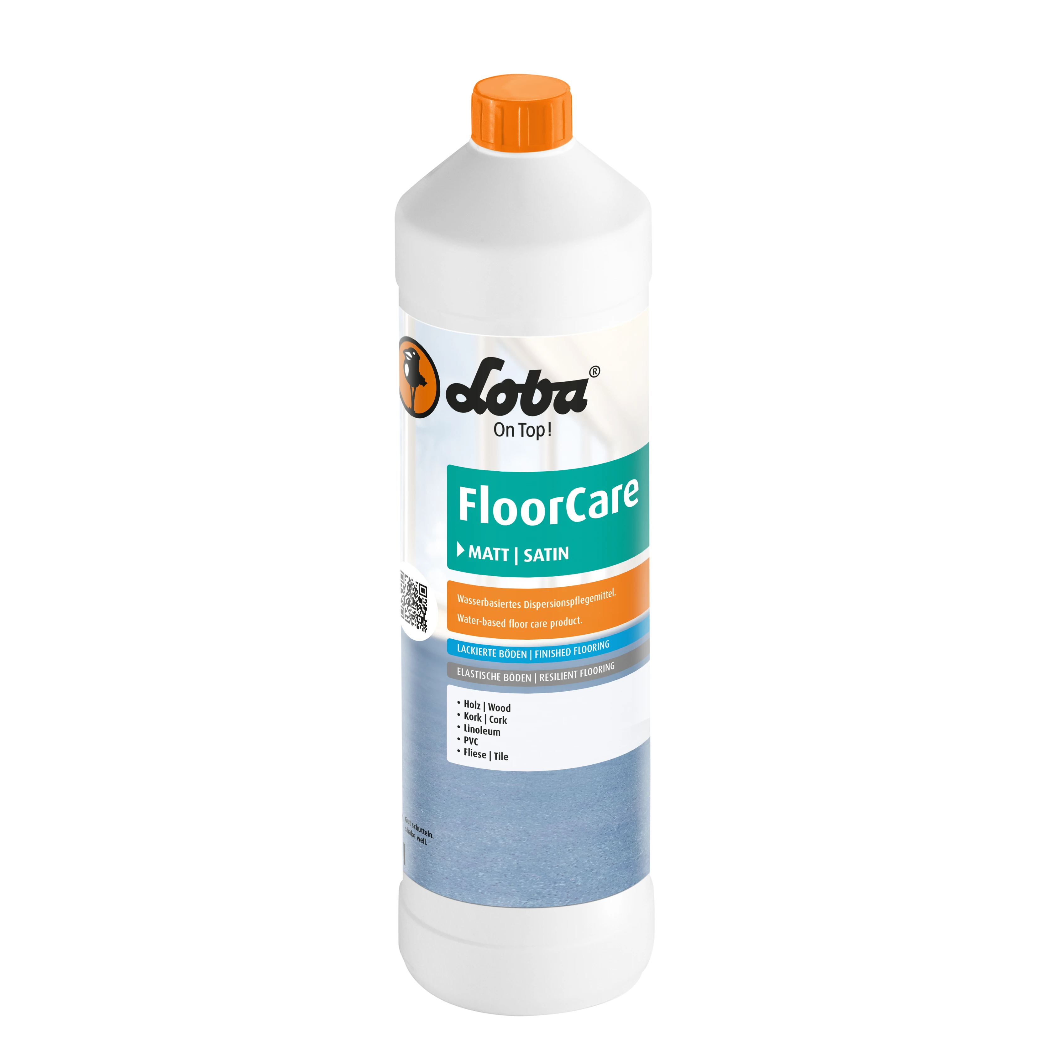 Средство для защиты паркета под лаком Loba FloorCare Matt 1 л
