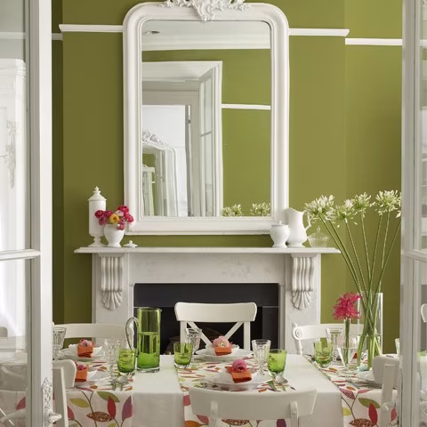 Краска Little Greene цвет Citrine 71 Interior Oil Eggshell 1 л
