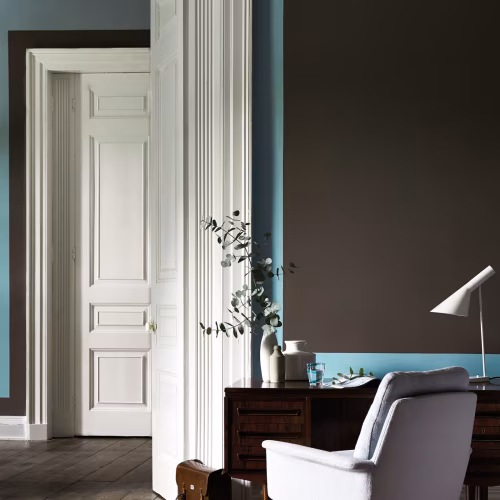 Краска Little Greene цвет Attic II 144 Intelligent Eggshell 1 л