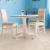 Пробковый пол замковый Corkstyle Eco Cork Madeira White 915×305×10,5 фото в интерьере