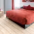 Пробковый пол замковый Corkstyle Wood Maple 915×305×10 фото в интерьере
