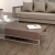 Пробковый пол замковый Corkstyle Wood Oak Brushed 915×305×10 фото в интерьере