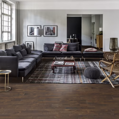 Паркетная доска Kahrs Гармония Дуб Грунт Soil 153N6EEKFEKW240 Lively 2423×200×15
