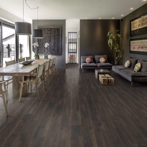 Паркетная доска Kahrs Гармония Дуб Лава Lava 153N6CEK1JKW240 Lively 2423×200×15