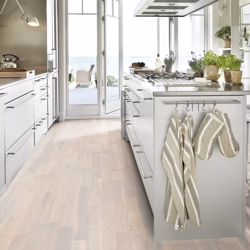 Паркетная доска Kahrs Гармония Дуб Сливки Cream 152N7BEK0WKW240 Variation 2423×200×15
