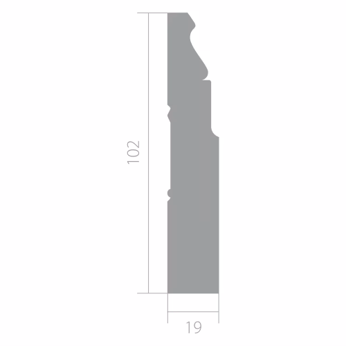 Плинтус под покраску Ultrawood Base 5032 i 2000×102×19