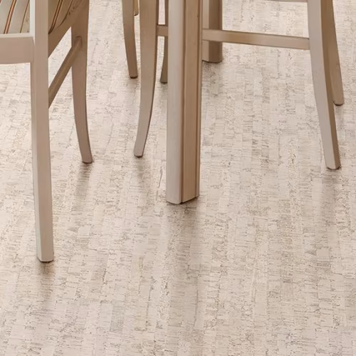 Пробковый пол замковый Corkstyle Eco Cork Linea White 915×305×10,5