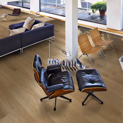 Паркетная доска Kahrs Столичная Дуб Дублин Dublin 151N4AEK04KW240 Calm 2420×187×15