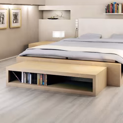 Пробковый пол замковый Corkstyle Wood XL Oak Duna Grey 1235×200×10