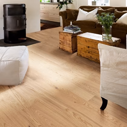 Паркетная доска Kahrs Песочная Дуб Брайтон Brighton 151L87EK0VKW220 Lively 2266×187×15
