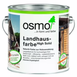 Краска укрывная для дерева Osmo Landhausfarbe цвет 2735 Дымчато-серый 0,125 л