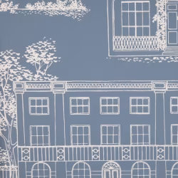 Обои Little Greene 20th Century Papers Hampstead - James Blue 0271HAJAMES
