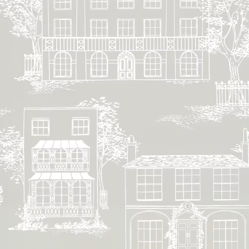Обои Little Greene 20th Century Papers Hampstead - Cool Grey 0271HACOOLG