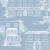 Обои Little Greene 20th Century Papers Hampstead - James Blue 0271HAJAMES