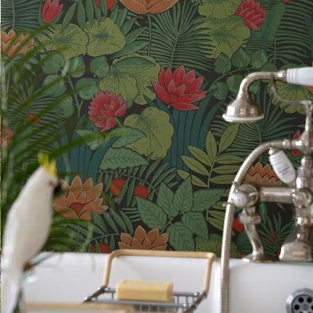 Обои Little Greene 20th Century Papers Reverie - Jungle 0280REJUNGL