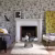 Обои Little Greene 20th Century Papers Fern - Off Black 0280FEOFFBL фото в интерьере