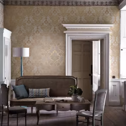 Обои Little Greene Revolution Papers Bonaparte − Pure Gold 0284BPPUREG