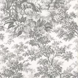 Обои Little Greene Revolution Papers Stag Toile - Moss 0284SGMOSSZ 10,05×0,52