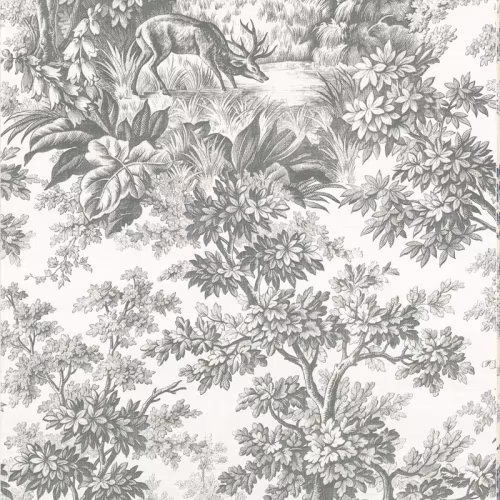 Обои Little Greene Revolution Papers Stag Toile - Moss 0284SGMOSSZ 10,05×0,52