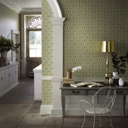 Обои Little Greene Revolution Papers Whitehall - Moutarde 0284WHMOUTA