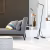 Краска Little Greene цвет Wood Ash 229 Absolute Matt 0,25 л фото в интерьере