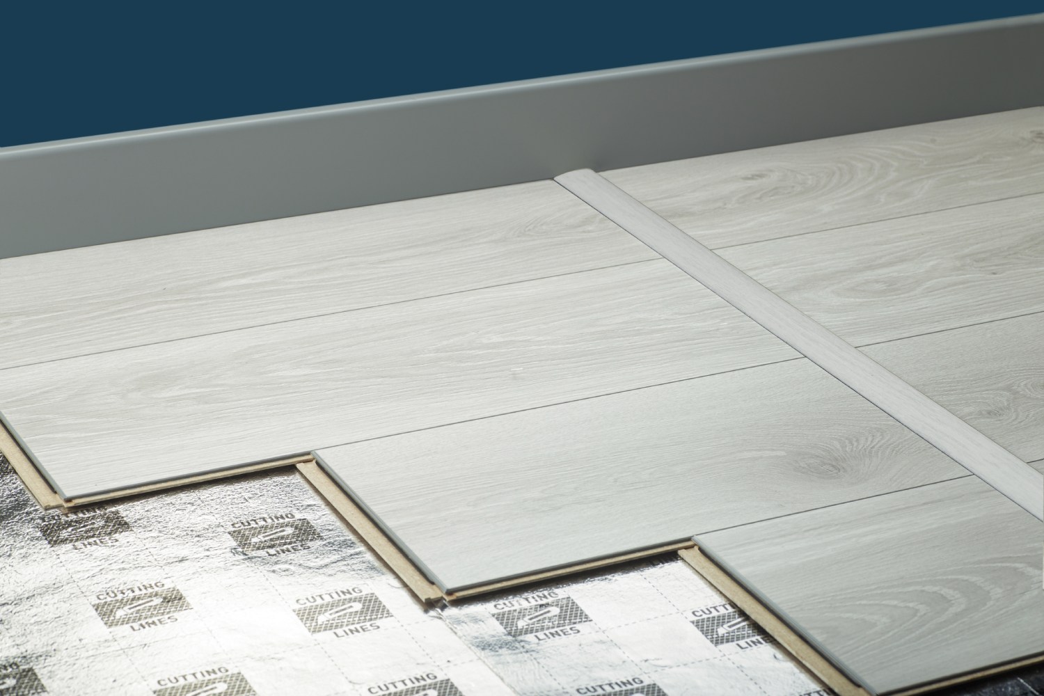 Ламинат Alsafloor Osmoze Chene grise Дуб Серый 448 1286×192×8